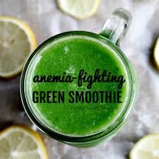 anemia fighting green smoothie