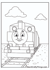 This craft rock project was created for garden markers. Printable Thomas The Train Coloring Pages Updated 2021