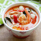 thai shrimp chicken soup