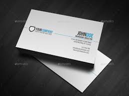 Simple Professional Business Card Glenngoh Graphicriver Professional