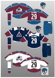 The colorado avalanche are a team whose design has seen considerable change throughout their history, largely in part due to relocation, but also resulting from improvements in uniform technology. The Colorado Avalanche Are Finally Shedding The Black From Their Uniform Hockey Snipers