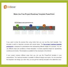 Ppt Make Use Free Project Roadmap Template Powerpoint