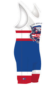 Cliff Keen Historic Eagle Branded Youth Sublimated Singlet