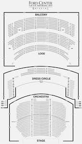 Detailed Cadillac Palace Seating Chart Palace Theater In