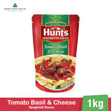 hunt s spaghetti sauce tomato basil and