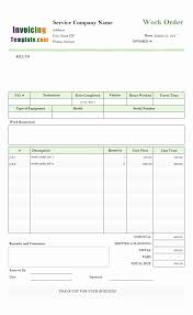 Free Printable Work Order Template Luxury Blank Work Order