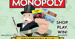Connected Isolation 2016 Monopoly Collect And Win Game Rare