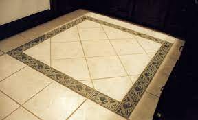 floor tile border stoneware tile