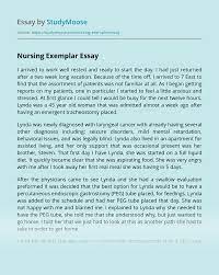 For example, a standard for education would be 'telehealth registered nurses actively attain nursing knowledge and competency in order to reflect current nursing practice.' Nursing Exemplar Free Essay Example