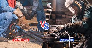 oxy acetylene vs arc welding cost
