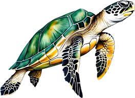 Sea Turtle Ai Generated 34722633 Png