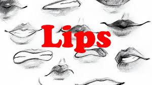 anime lips drawing how to draw mouths