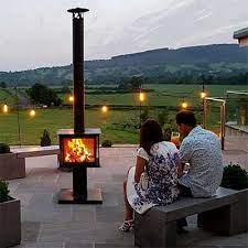 Stunning Wood Burner Outdoor Elegance