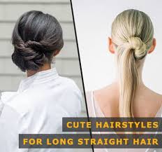 Oftentimes we are in search of quick and easy ideas. 11 Most Cute Hairstyles In 2021 For Long Straight Hair Instraight