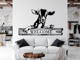 Goat Wall Decal Animals Wall Art Modern