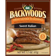 backwoods sweet italian fresh sausage