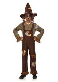 evil scarecrow child costume large