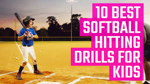 10 best softball hitting drills for