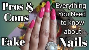fake nails pros cons everything