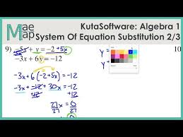 Kuta Algebra 1 System Of