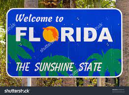 Welcome Florida Sign Stock Photo 63962491 - Shutterstock | Florida,  Sunshine state, Florida sunshine