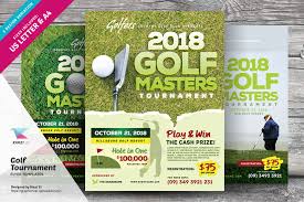 Golf Tournament Flyer Templates