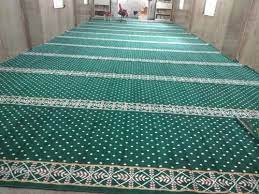 polyester masjid carpet size 4x100