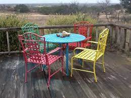 painting patio furniture outdoor patio set
