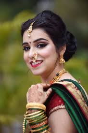 royal maharashtrian bridal makeup looks