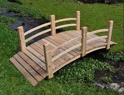 Best Wooden Garden Bridge Plans How