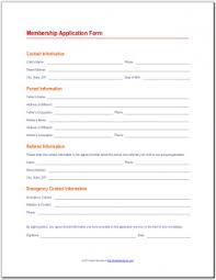 Membership Application Formn Application Form Ministry