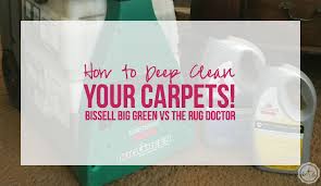 how to deep clean your carpets bissell