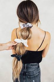 You have asked for hairstyles with scrunchies! 15 Vibrant Adorable Scrunchie Hairstyles In Different Styles Lifestyle