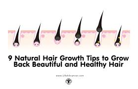 9 natural hair growth tips to grow back