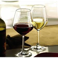 Definition Engraved Wine Glasses For Mum