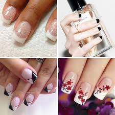 It's a popular nail trend in 2019. 35 Splendid French Tip Nails Classic Nail Art Jazzed Up Belletag