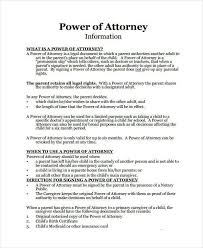 Click the green arrow with the inscription next to jump from one field to another. Power Of Attorney Template For Children Cool 9 Medical Power Attorney Forms Free Sample Examp Power Of Attorney Power Of Attorney Form Power