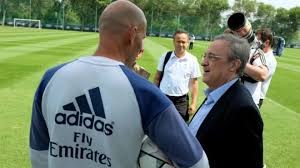 Real Madrid Florentino Perez And Zidanes Big Meeting In