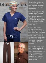 Womens Scrubs Style Guide Collections Grey Label Blue