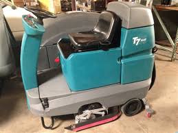 used tennant t7 floor scrubber micro
