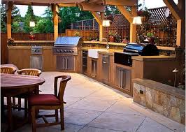 Prefab outdoor kitchen grill islands built in with smoker. 20 Fancy Modular Outdoor Kitchen Designs Home Design Lover