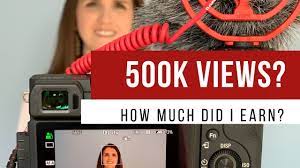 you pay me for 500 000 views