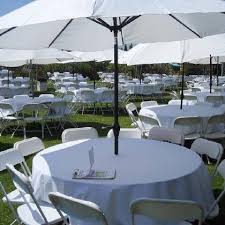 polyester tablecloth with umbrella hole