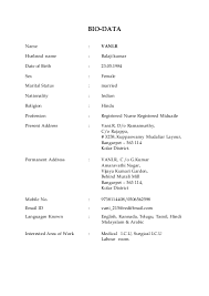 Cv Format Doc For Marriage Biodata Format Scribd Check The Below Link For  More Formats Httpaletterformat Create professional resumes online for free Sample Resume