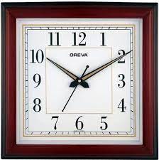 Red Plastic Standard Wall Clocks Model