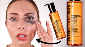 anti aging cleansing oil makeup remover
