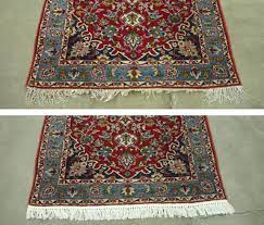 oriental rug repair guide before after