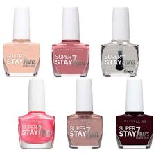 maybelline super stay gel nail color