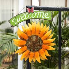 Outdoor Sunflower Hangings Decor