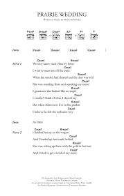 Prairie Wedding By Mark Knopfler Guitar Chords Lyrics